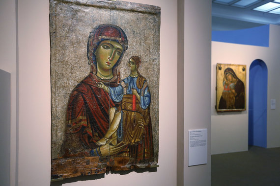 «Богоматерь с Младенцем». XIII век