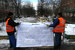 Компенсация за снос объекта самовольного строительства силами собственника – 55 500 руб. на каждый квадратный метр недвижимости. Если владелец обратился к городу за содействием в демонтаже, компенсация - 51 000 руб. за метр. На фото: снос строений на улице Егора Абакумова, 14 февраля