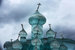 Масленичные украшения на Поклонной горе в Москве
