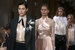 Модель Белла Хадид (на переднем плане) в финале дефиле Lanvin сезона осень/зима - 2017/18
