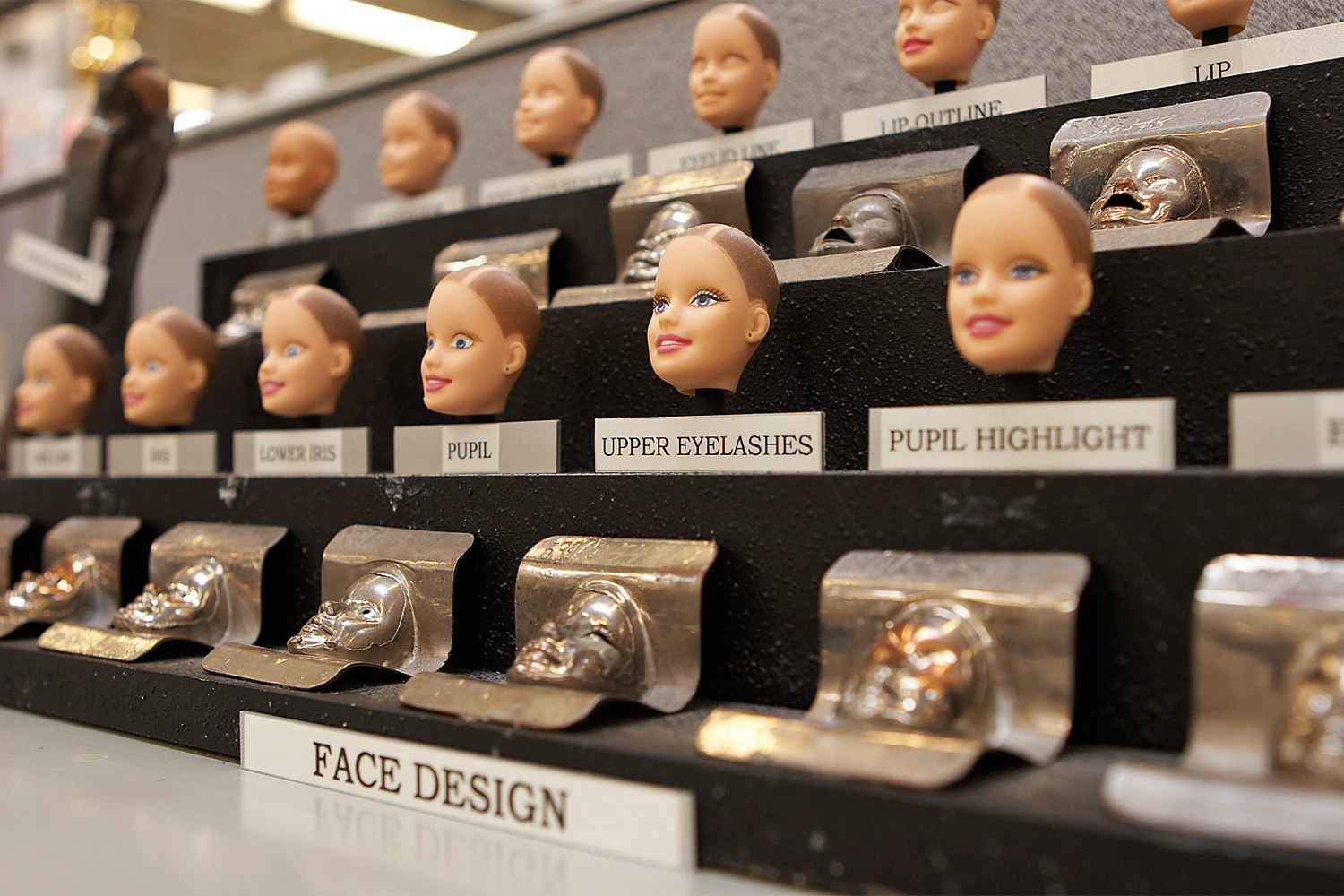 Процесс создания Barbie: так выглядят заготовки для будущей куклы