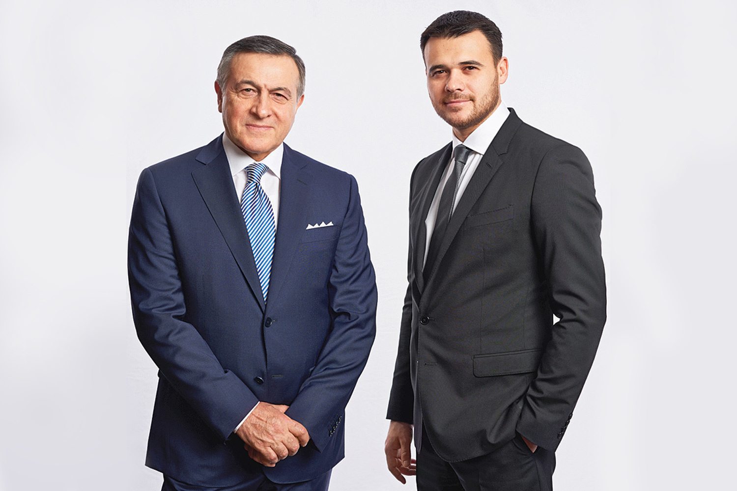 Президент Crocus Group Араз Агаларов и вице-президент Эмин Агаларов