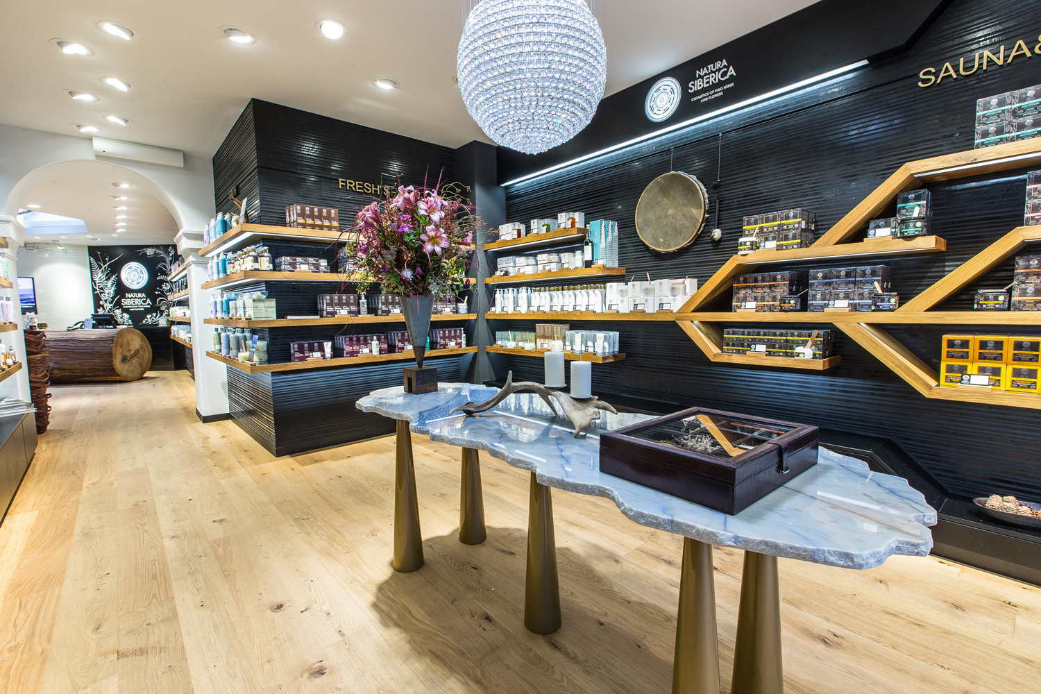 Магазин Natura Siberica в Копенгагене