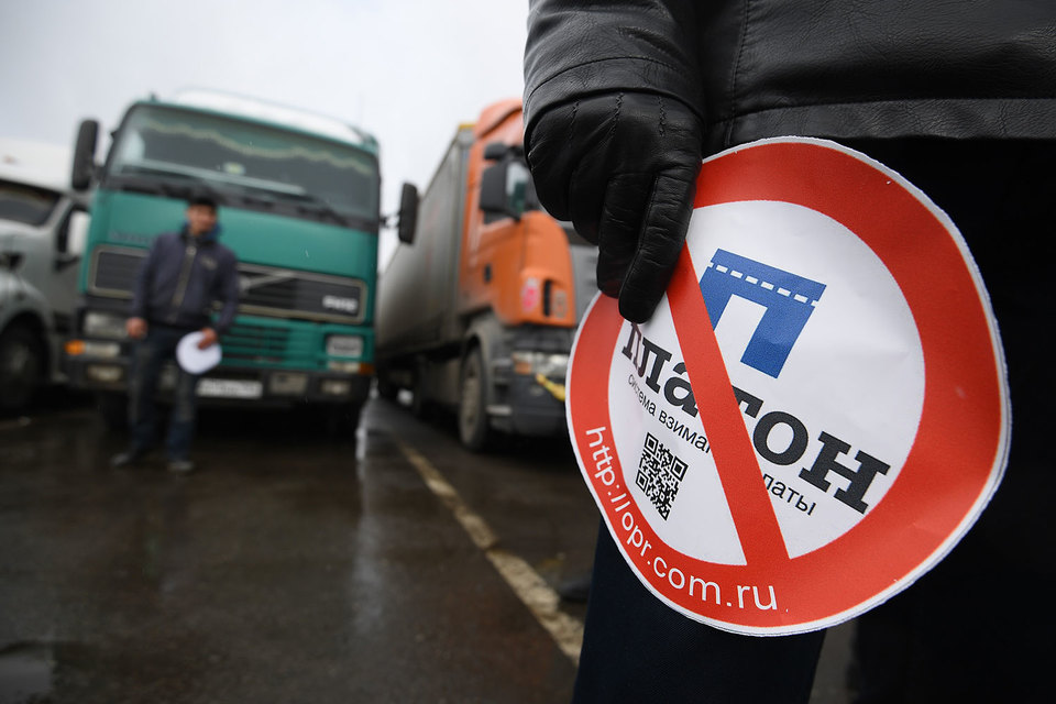 Теперь протестующих городов вдвое меньше, сообщил Росавтодор