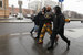 Задержания у метро "Маяковская"