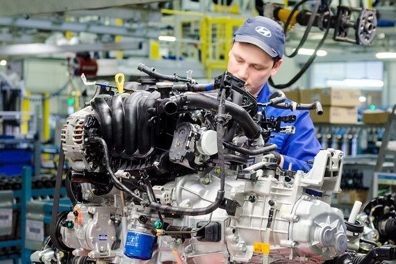 Hyundai хочет выпускать двигатели в России