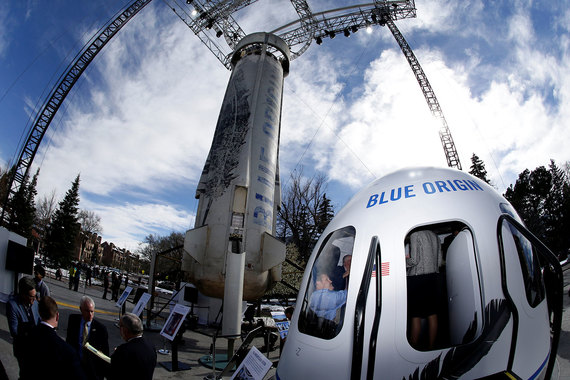 В Blue Origin (на фото на конференции в Колорадо-Спрингс) считают ракеты многоразового использования технологией будущего; с этим согласен и гендиректор «Роскосмоса»
