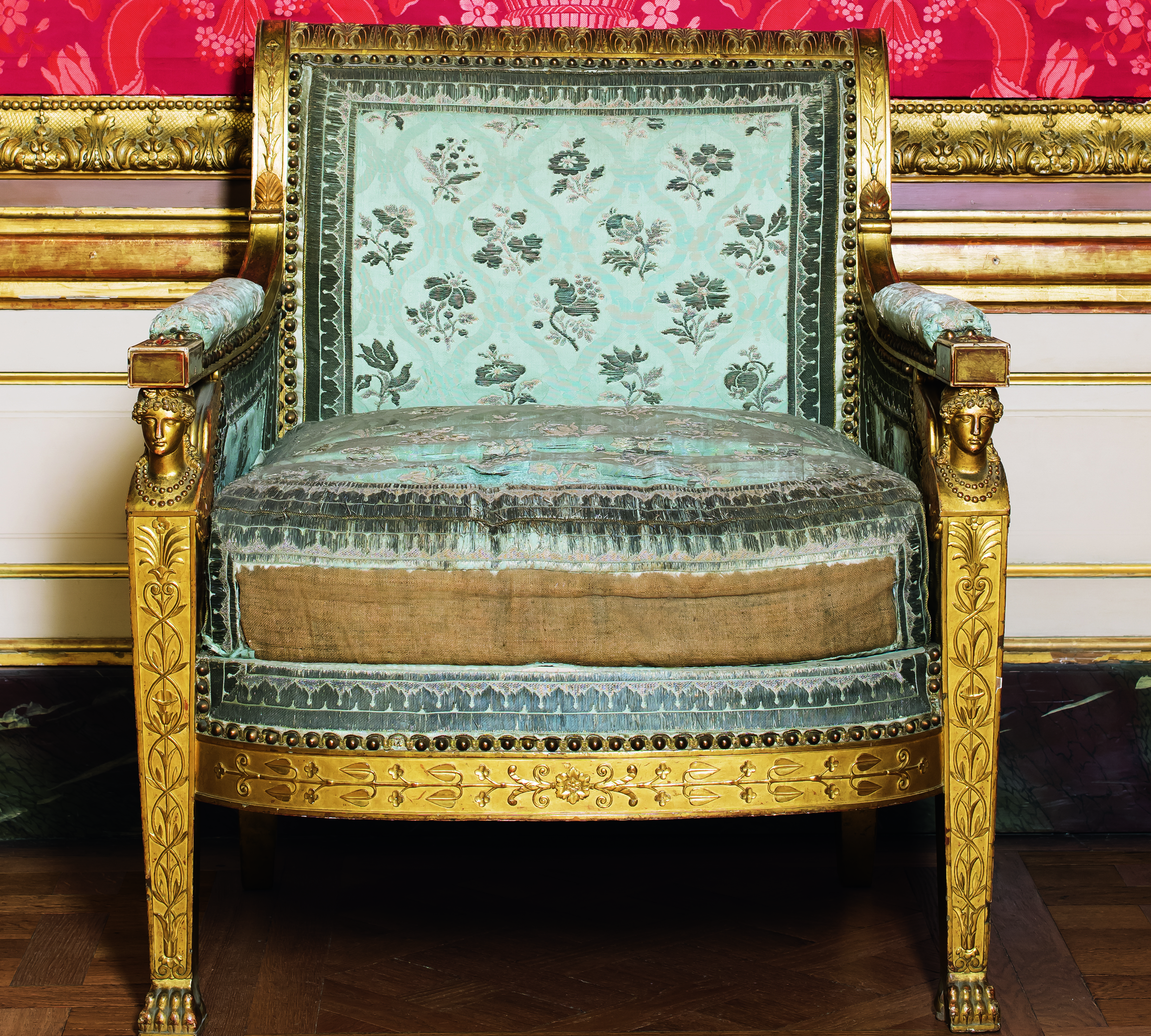 Кресло из пары, созданной Белланже для Наполеона II, 1814 г.