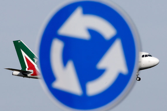 Alitalia с ее высокими расходами проигрывает на европейском рынке конкурентам