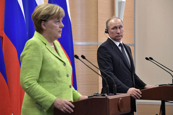 Владимир Путин и Ангела Меркель поговорили о главном