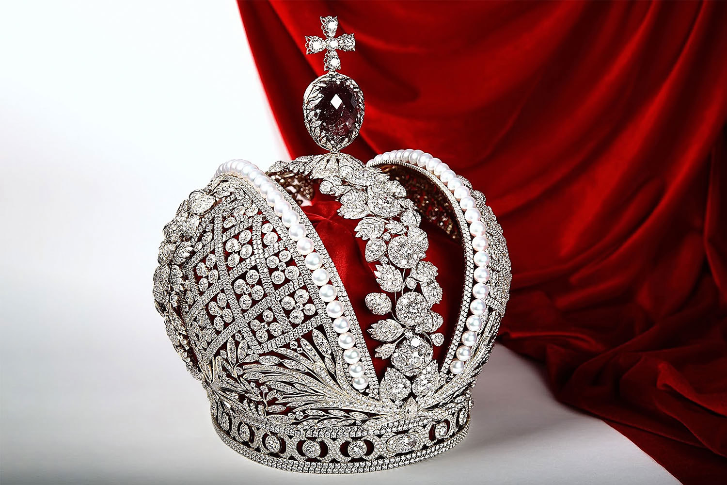 Большая императорская корона, 1762 год. Иеремия Позье