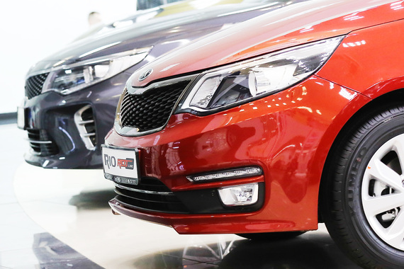 Самой продаваемой моделью автомобиля вновь стала Kia Rio