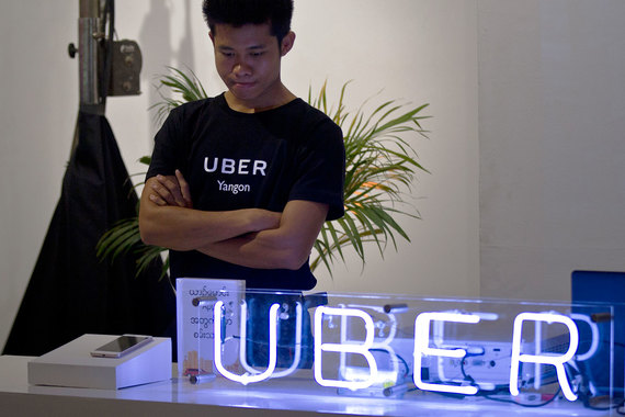 Uber может быть признан транспортной, а не технологической компанией