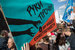 Участники митинга