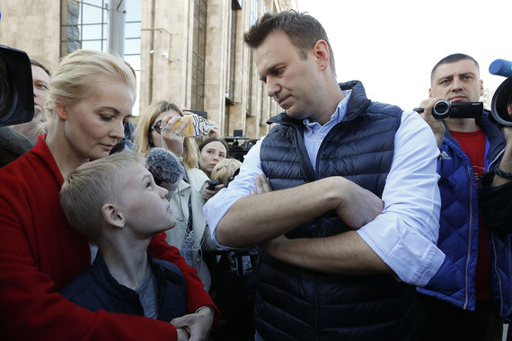 Произошла несогласованность между заявителями митинга, рассказал «Ведомостям» один из его организаторов, выступление Навального запланировано не было