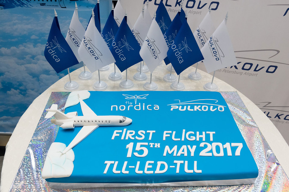 Эстонская авиакомпания Nordica сегодня совершила первый за 1,5 года рейс из петербургского аэропорта «Пулково» в столицу Эстонии