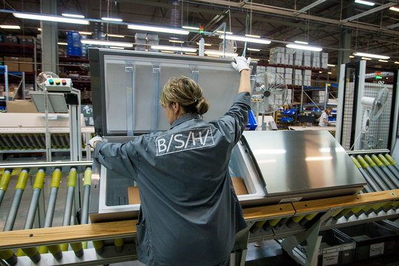 Bosch und Siemens Hausgeraete (BSH) увеличила экспорт холодильников и стиральных машин из России на 47%