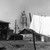 Когда гостиницу только начали строить, здешняя местность считалась одной из самых неприглядных в городе. Вокруг преимущественно находились пустыри, бараки, старые деревянные избушки и сараи. Кроме того, весной, когда повышался уровень воды в Москве-реке, прилегающие районы затапливало в первую очередь