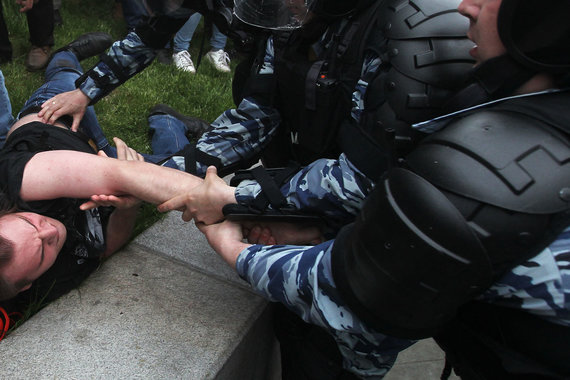 Алексей Навальный организовал в Москве вторую за три месяца несанкционированную акцию