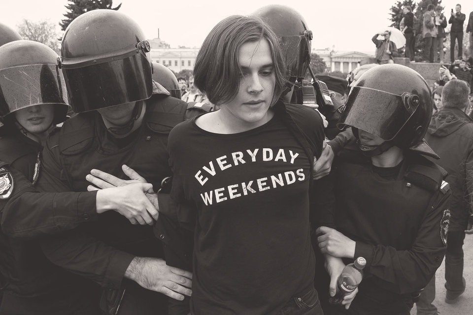 После петербургского митинга суды полностью согласились с полицией и выбрали для задержанных максимально жесткие санкции