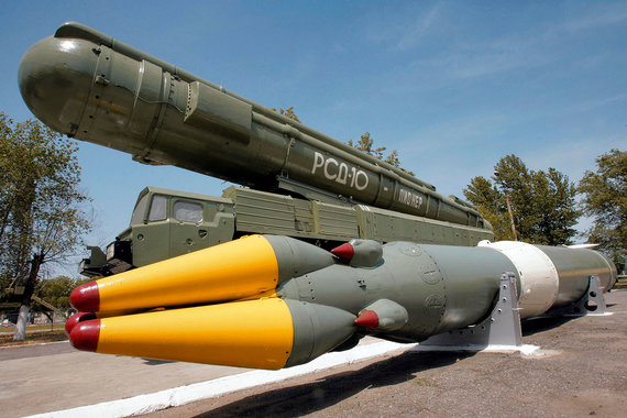 Советский ракетный комплекс средней дальности РСД-10 «Пионер», уничтоженный в соответствии с договором о РСМД