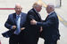 Трамп и премьер-министр Израиля Биньямин Нетаньяху, 22 мая. На заднем плане президент Израиля Реувен Ривлин