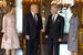 Дональд и Мелания Трамп позируют с королем Бельгии Филиппом и его супругой королевой Матильдой в Королевском дворце в Брюсселе 24 мая. Президент США выразил свою признательность за гостеприимство и длительную личную поддержку улучшения экономических отношений между странами