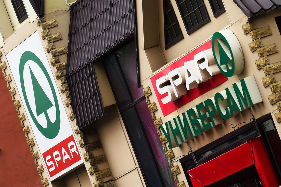 Выручка сети Spar превышает 330 000 руб. на 1 кв. м в год