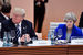 Дональд Трамп и премьер-министр Великобритании Тереза Мэй