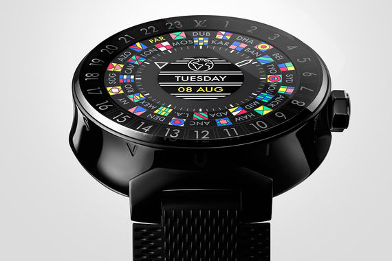 Часы Tambour Horizon – первые «умные часы», созданные Louis Vuitton