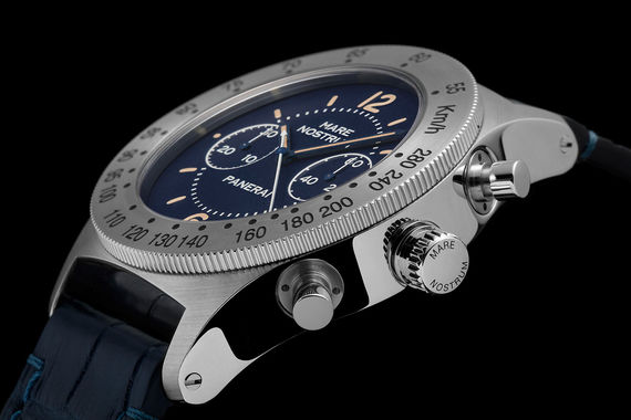 Часы Mare Nostrum Acciaio - перевыпуск первого хронографа Officine Panerai