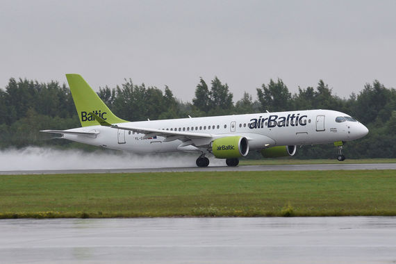 В первом полугодии 2017 г. airBaltic обслужила на петербургском направлении около 62 000 пассажиров - на 14% больше, чем в за тот же период 2016 г.