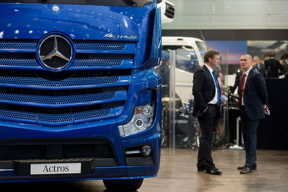В июне лидером рынка грузовиков без учета LCV впервые стал грузовик Mercedes-Benz Actros