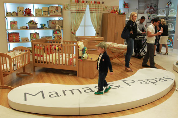 Сейчас у Mamas & Papas остался один магазин – в ТЦ «Европейский», указано на сайте Ideas4Retail