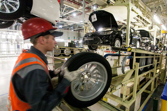 Рост экспорта Toyota обеспечила новая модель