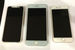Предположительно iPhone 8, iPhone 7s Plus, iPhone 6s (слева направо)