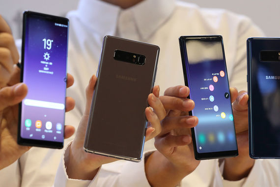Samsung сообщил о рекордном предзаказе на Galaxy Note 8