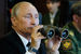 18 сентября 2017 г. Президент Владимир Путин следит за стратегическими учениями России и Белоруссии «Запад-2017» на полигоне «Лужский» в Ленинградской области