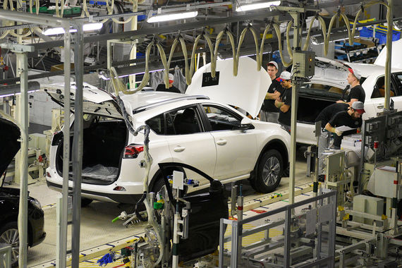 Toyota удвоила производство в России и нарастила экспорт на 70%