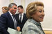 Спикер Госдумы Вячеслав Володин и спикер Совета Федерации Валентина Матвиенко