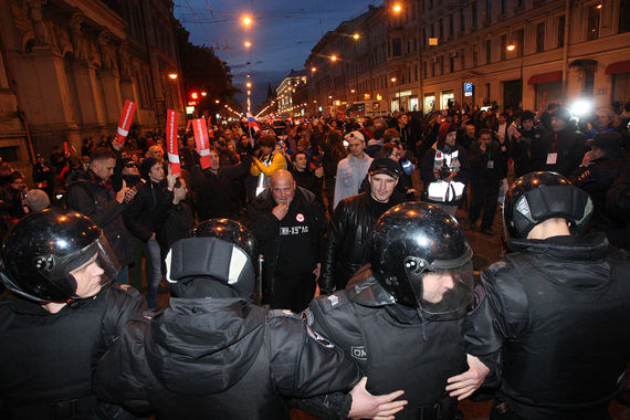 Акция в поддержку Навального