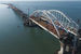 Морская операция по установке второй арки Керченского моста на фарватерные опоры шла три дня. Арку от технологической площадки на востоке Крыма доставили на фарватер 11 октября