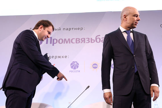 Министр экономического развития Максим Орешкин и министр финансов Антон Силуанов