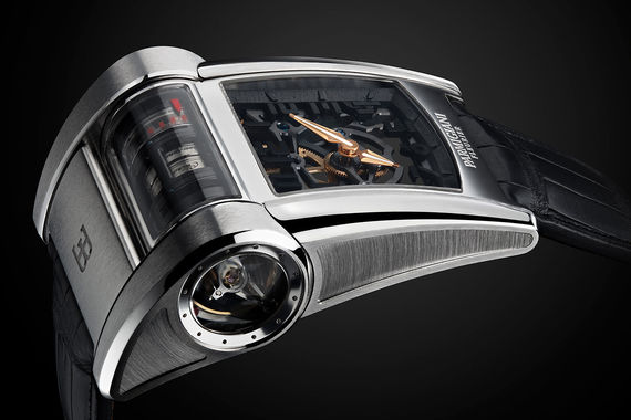Часы Parmigiani Bugatti Type 390 в корпусе из белого золота стоят 295 000 евро