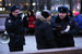 Полиция фиксирует происходящее на видеокамеру