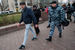 Большинство задержанных не сопротивлялись действиям властей, передает фотограф