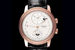 Лучшие часы для путешественников - Parmigiani Fleurier Toric Hémisphères Rétrograde. Время двух часовых зон указано на внешнем диске и двух внутренних мини-циферблатах. Корпус из розового золота, стоимость 29 500 франков