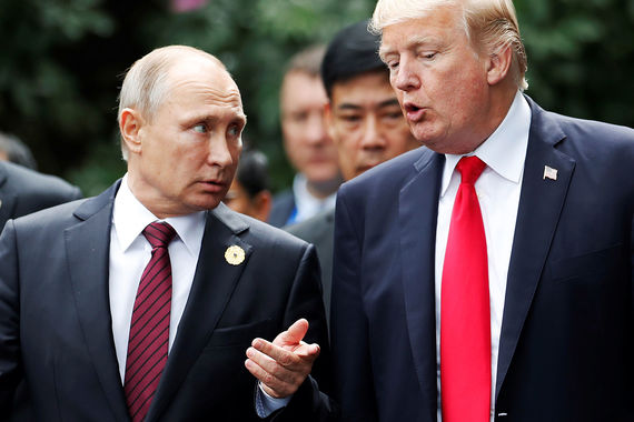 Владимир Путин и Дональд Трамп согласовали во Вьетнаме совместное заявление по Сирии