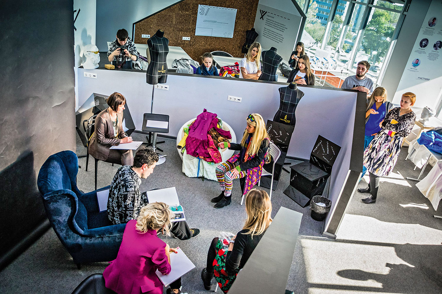 Инкубатор «Сеть» оборудовал многоуровневое пространство для лекций и работы над коллекциями