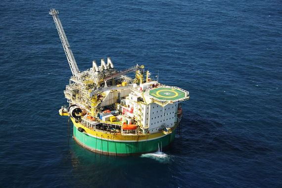 Petrobras ожидает, что в ближайшие недели на месторождении начнется добыча и на начальном этапе она достигнет 50 000 баррелей в день